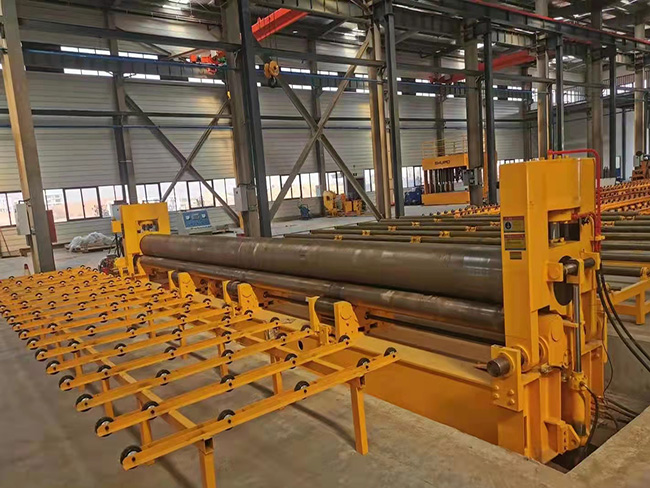 掛車(chē)專用卷板機(jī)